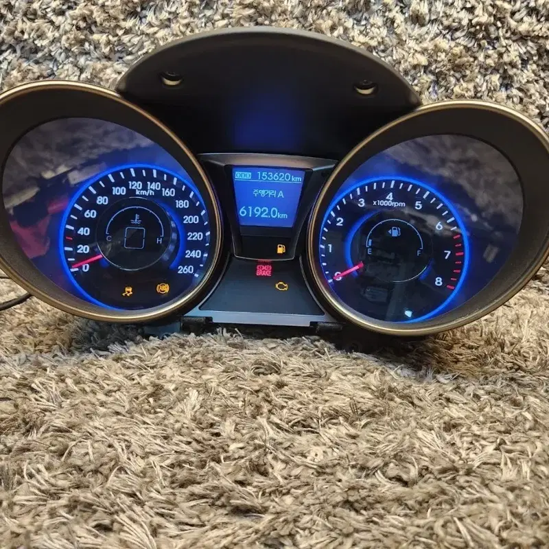 10613. 더 뉴 제네시스쿠페 슈퍼비전 계기판 94033-2M000/153,620KM