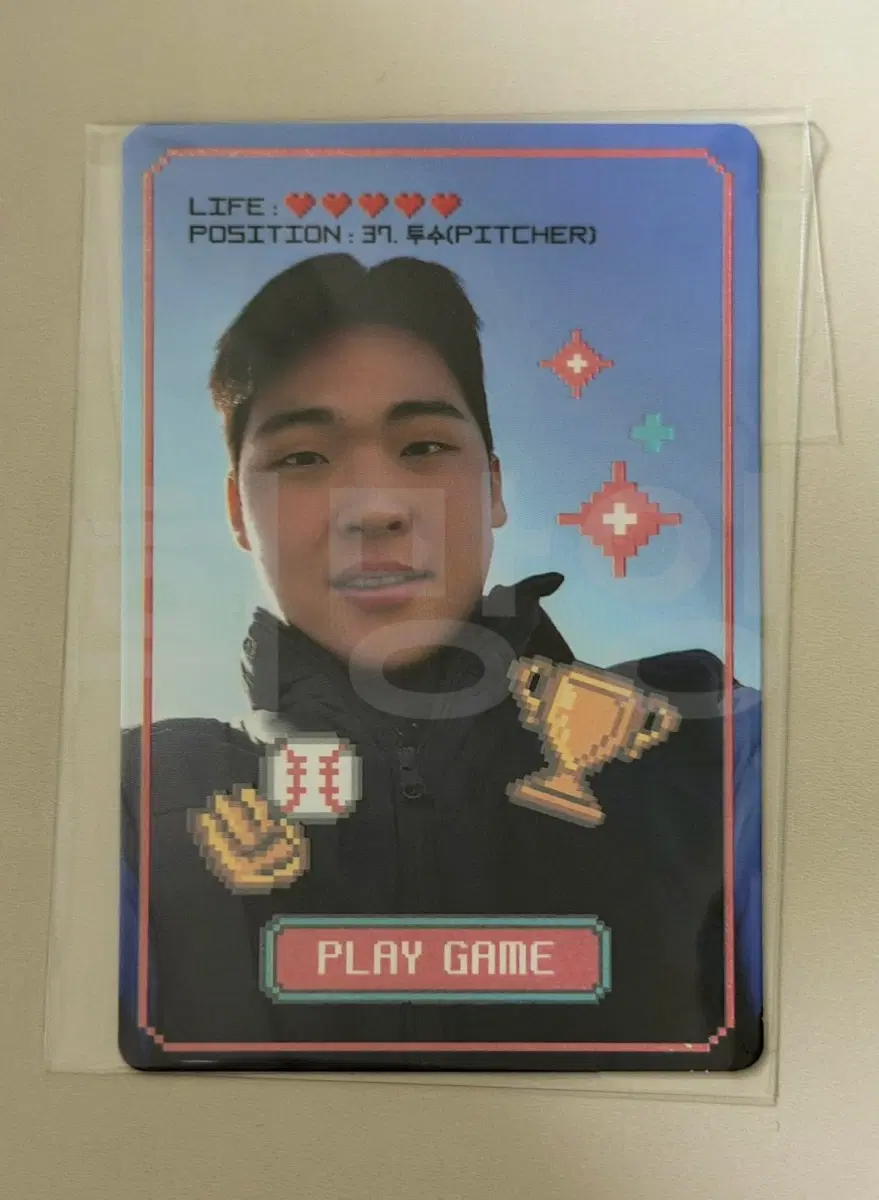 롯데자이언츠 이민석 선수 포토카드