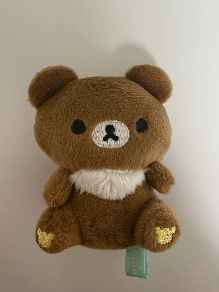 리락쿠마 갈색 곰돌이 인형 코구마 차이로이 코리락쿠마 테노리 키링 산엑스
