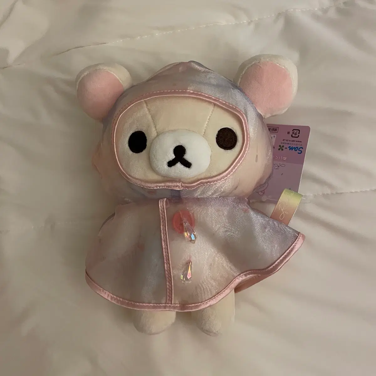 리락쿠마 코리락쿠마 우비 인형 비 온 뒤 맑음 날씨요정