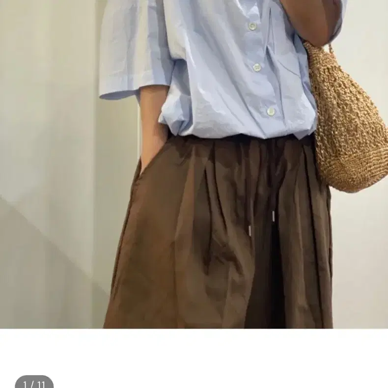 쥐사장클로젯 버뮤다팬츠