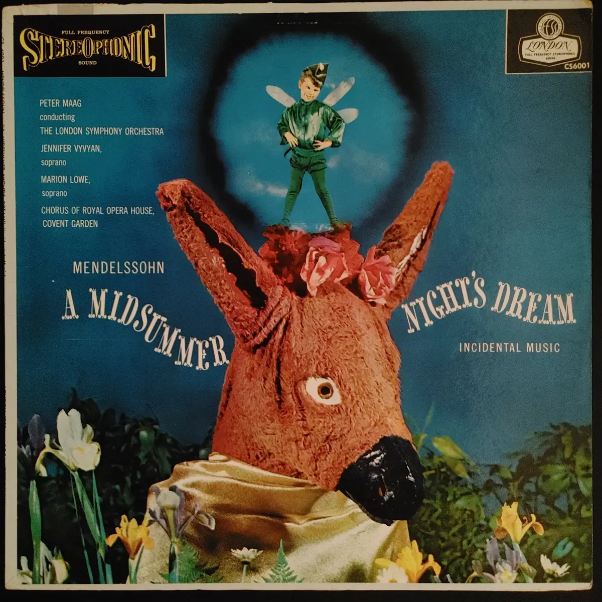 ORIGINAL DECCA LP - PETER MAAG/멘델스존/한여름밤의 꿈