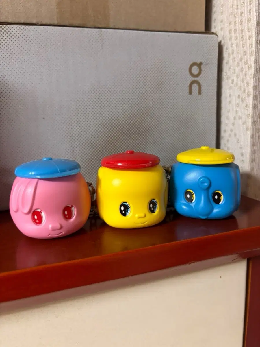 후에키 얼굴 키링 3종 일괄
