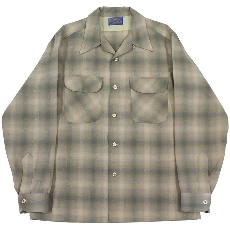 1970s USA 펜들턴 보드 셔츠 옴브레 빈티지 미국제 Pendleton