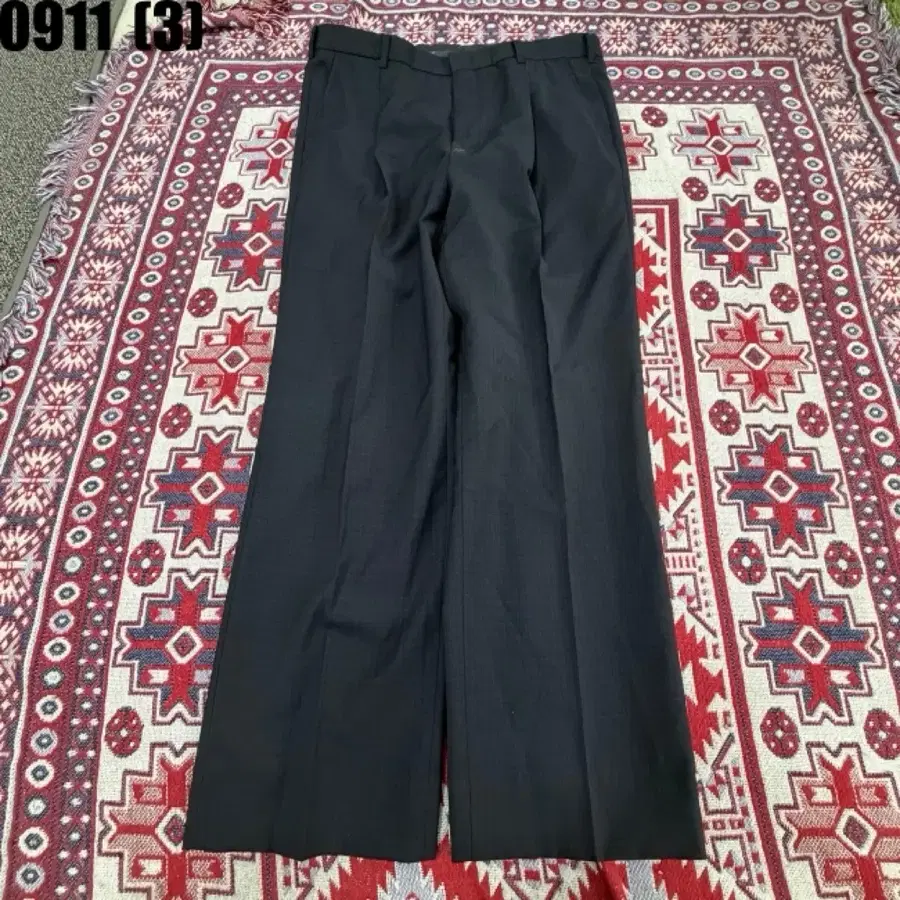 남자 정장 바지 블랙 0911
