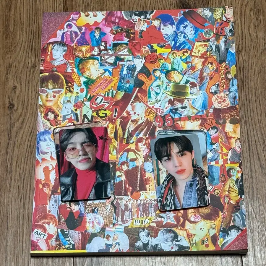 고잉세븐틴 잡지, 포카 일괄