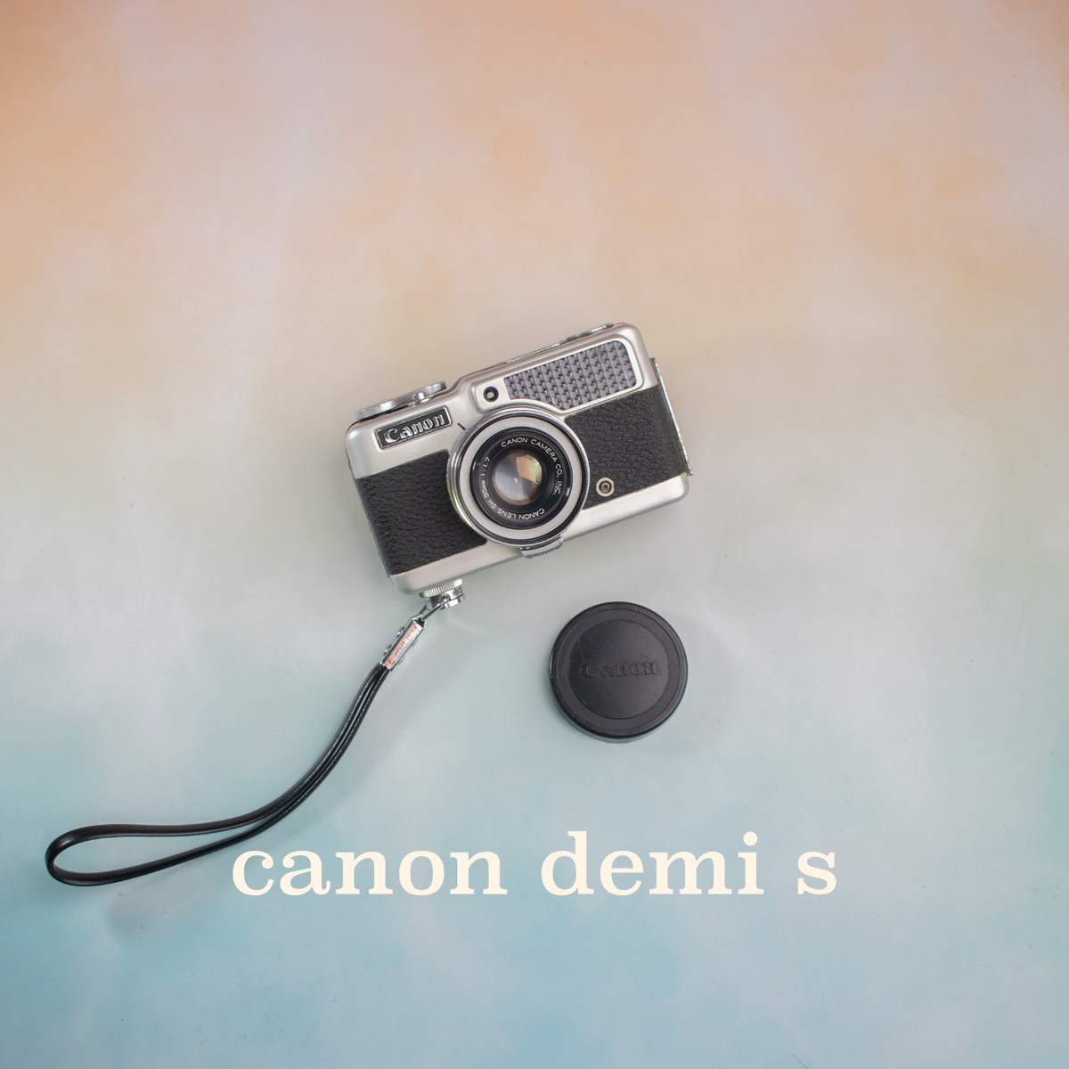 캐논의 하프카메라 demi s(전체분해 오버홀완료//보증 6개월)