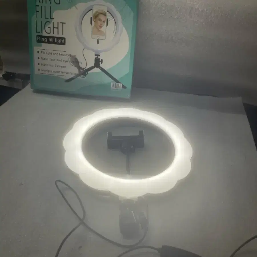 10 인치 셀카 링 라이트, 라이트 Led 링 램프 Ringlight 비디오 녹화 라이브 방송 셀카 Led 램프
