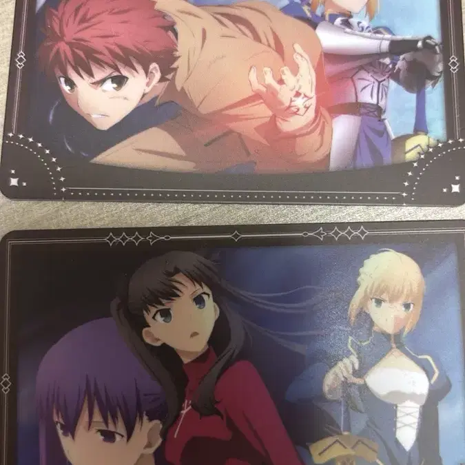 페이트 ubw 팝업 페스나 포토카드 캔뱃지