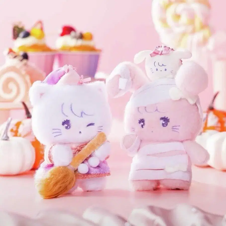 (예약) lil ala mode 미코 캐릭터즈 마법소녀 마스코트 누이 인형 키링 참