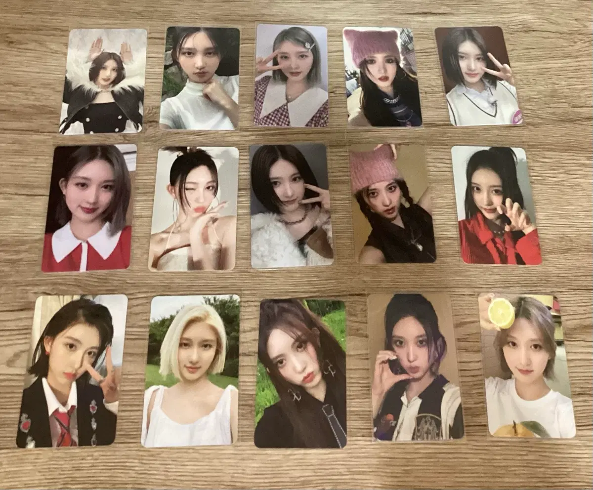 (판매 완료)마지막 가격/아이브 가을 포카 일괄