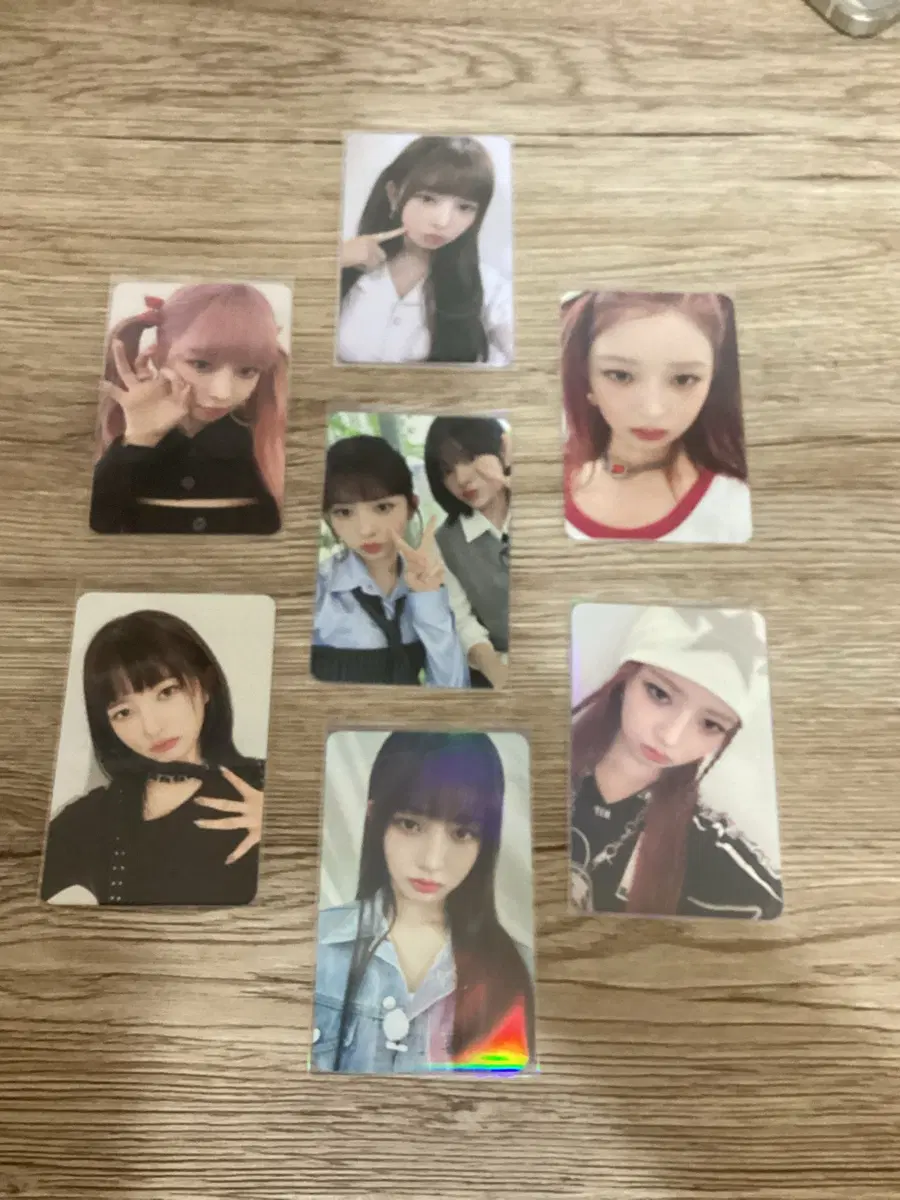 (판매 완료)마지막 가격/아이브 레이(유진)포카 일괄