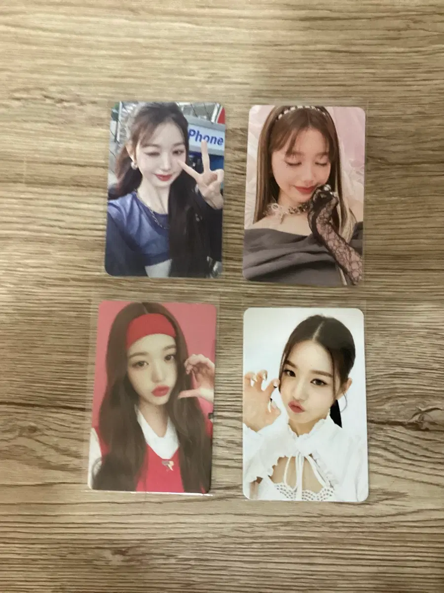 (판매 완료)마지막 가격/아이브 장원영포카 일괄