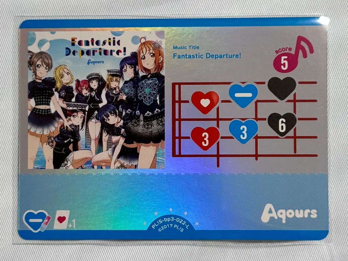 러브라이브 ocg 러브카 카드 PL!S-bp3-022-L Fantastic Departure! 아쿠아
