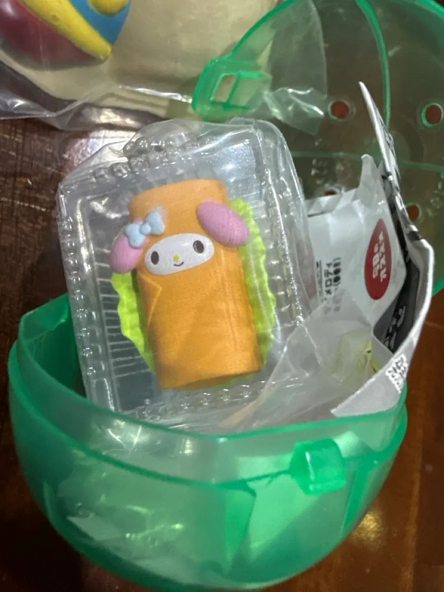 산리오 반찬마스코트 마이멜로디 교판합니다!