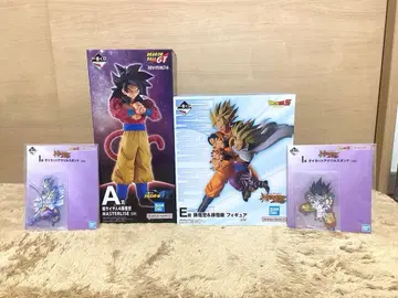 드래곤볼 제일복권 E상 손오공&손오반 GT A상 손오공 초사이어인 4