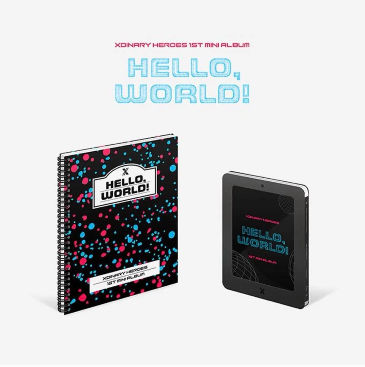 Xinary Heroes 엑디즈 헬로월드 데뷔앨범 미니 1집 미개봉 새상품 두 가지 버전 세트 1st Mini Album HELLO, WORLD!
