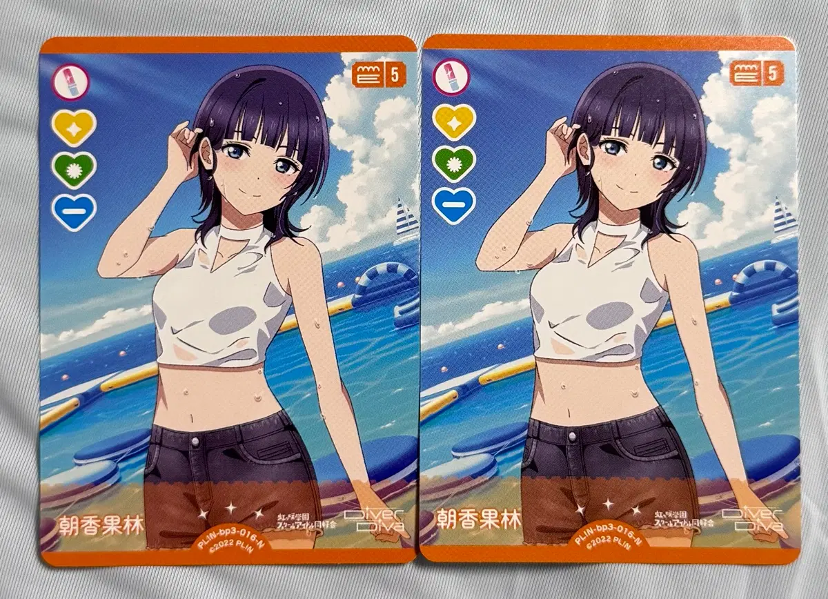 러브라이브 ocg 러브카 카드 니지동 PL!N-bp3-016-N 아사카 카린
