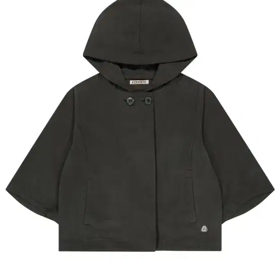 코이세이오 HOODED CAPRI JACKET CHARCOAL