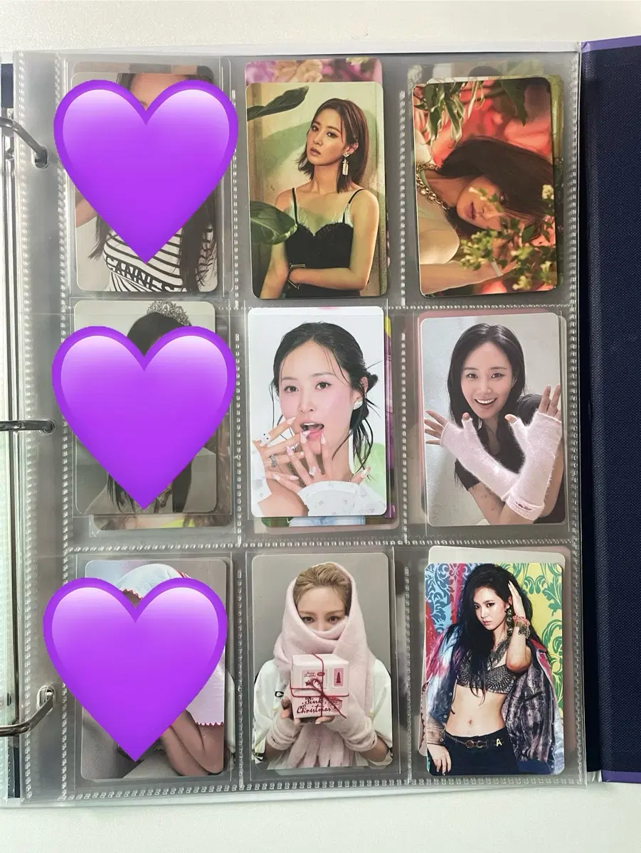 소녀시대 포카 (윤아,효연,유리..)