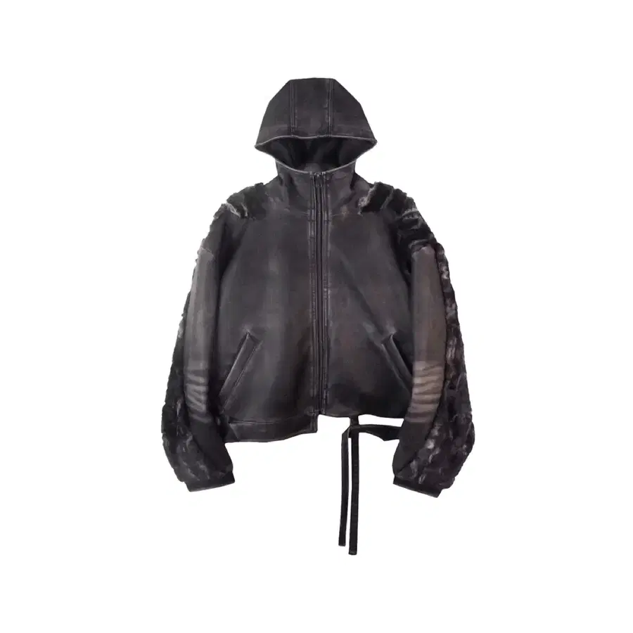 Aesynctx Swamp faux fur jacket