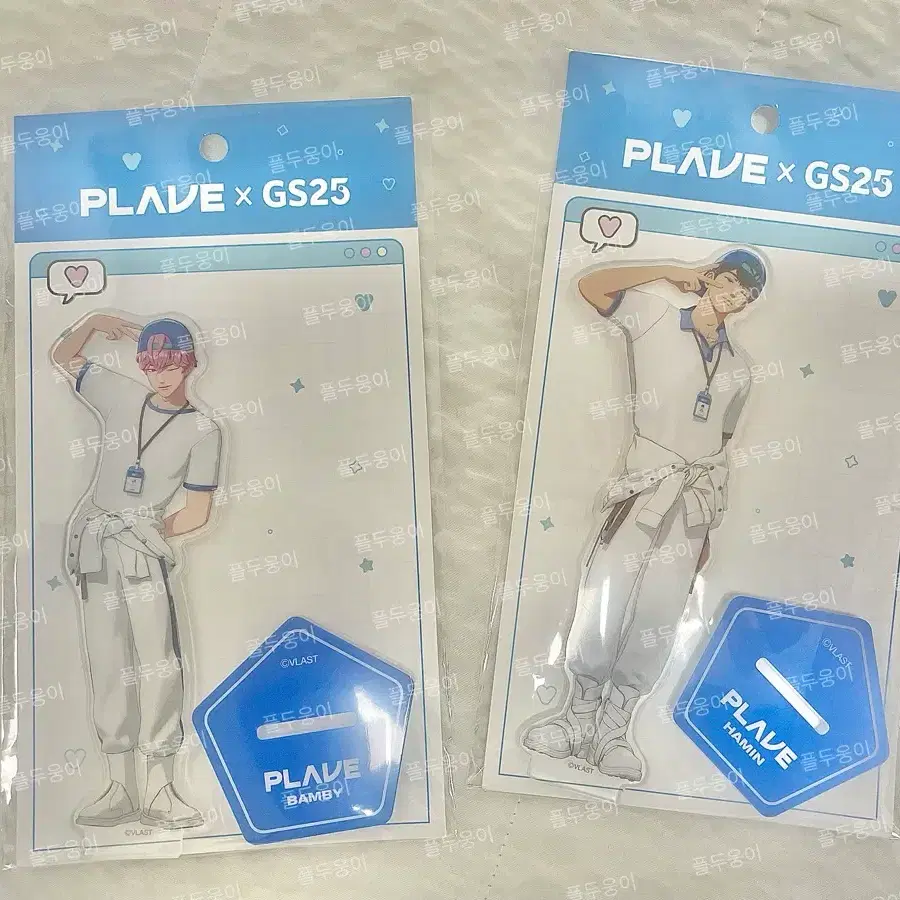플레이브 GS25 아크릴스탠드 밤비 (미개봉)