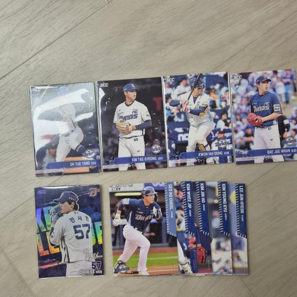 NC 다이노스 KBO/SCC 카드 일괄 판매해요!