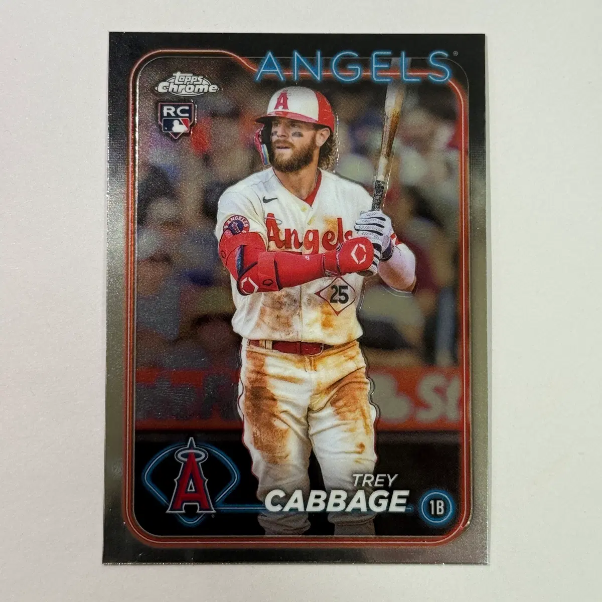 [루키] 엔젤스 트레이 캐비지 루키 탑스크롬 MLB 야구 카드