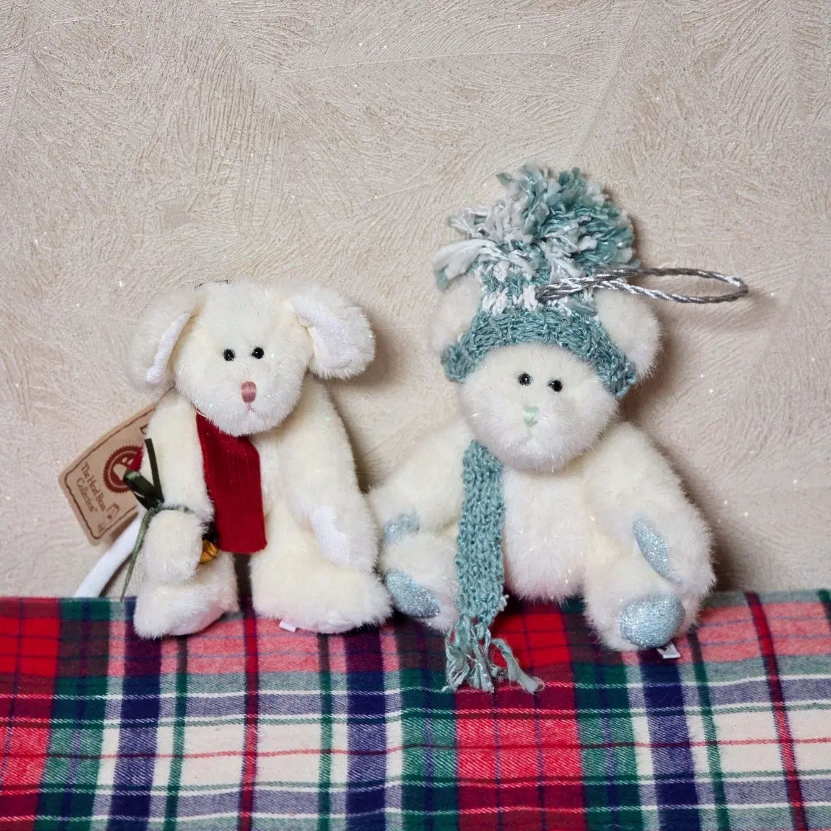 Boyds Bears 보이즈베어 빈티지인형 테디베어 반짝이 생쥐 곰돌이 장식 수집 오너먼트 크리스마스 겨울 소품