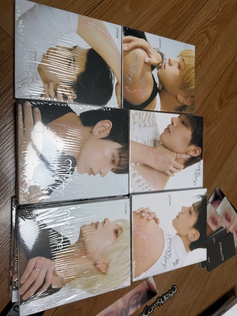앤팀 마크온미 미개봉 개인반 앨범