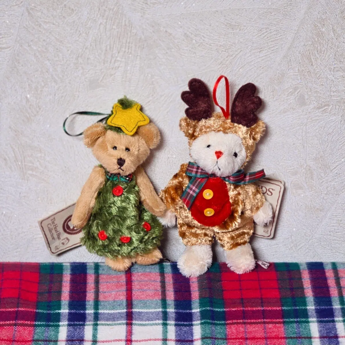 Boyds Bears 보이즈베어 쪼꼬미 빈티지인형 테디베어 곰돌이 장식 수집 크리스마스 루돌프 트리 겨울 소품