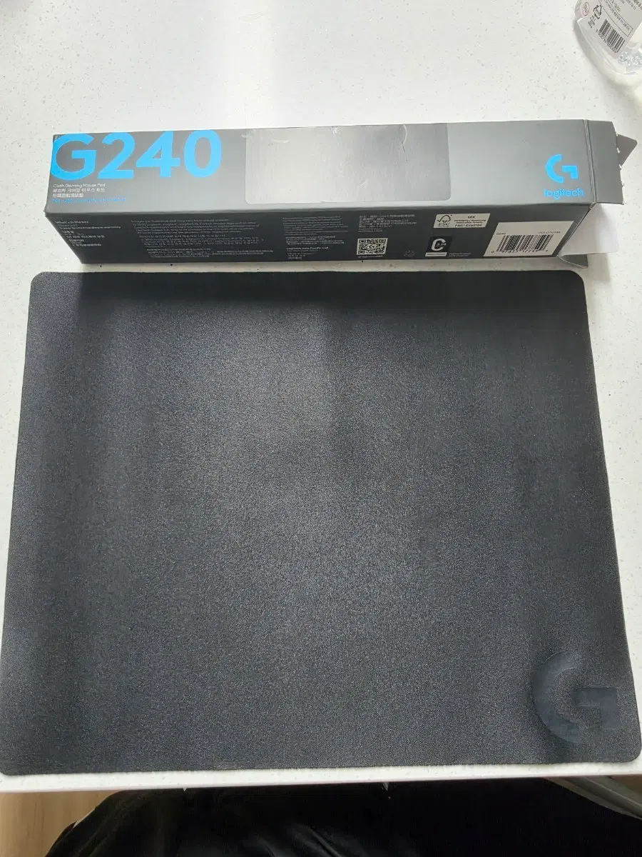 로지텍 G240 마우스패드 단순개봉