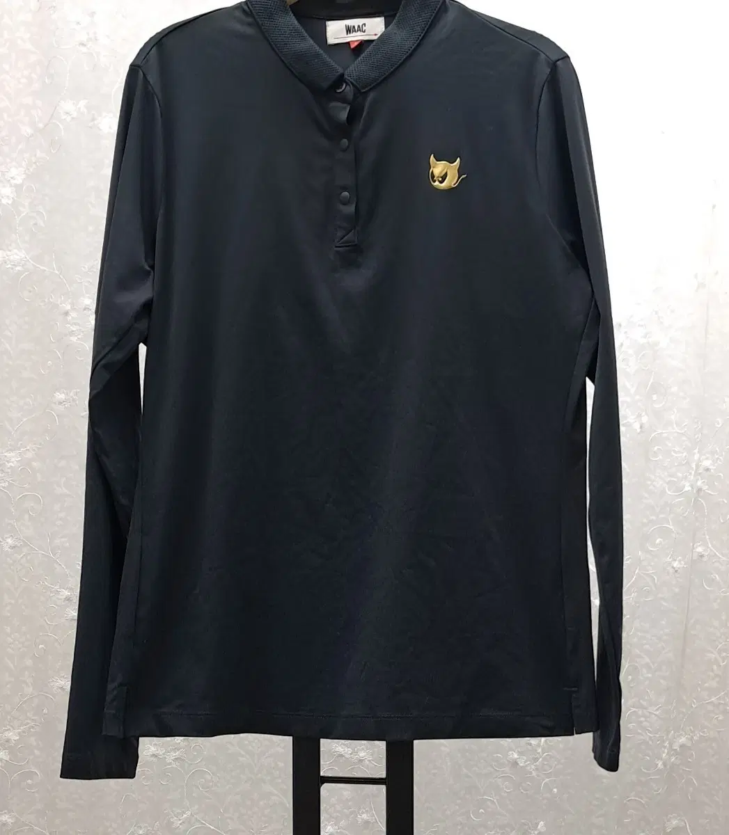 WAAC 면 라운드티셔츠 100