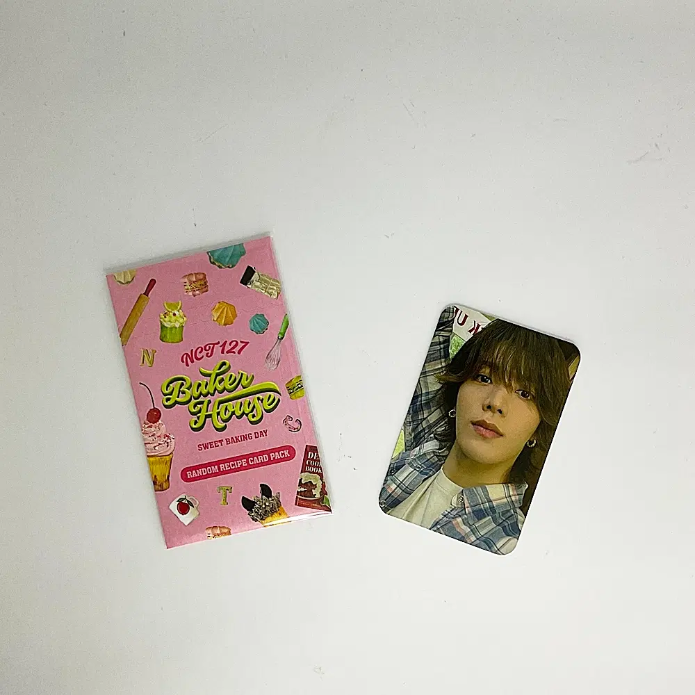 엔시티127 유타 베이커 하우스 레시피카드 포토카드 포카 NCT127 YUTA BAKER HOUSE RECIPE PACK PHOTOCARD 3
