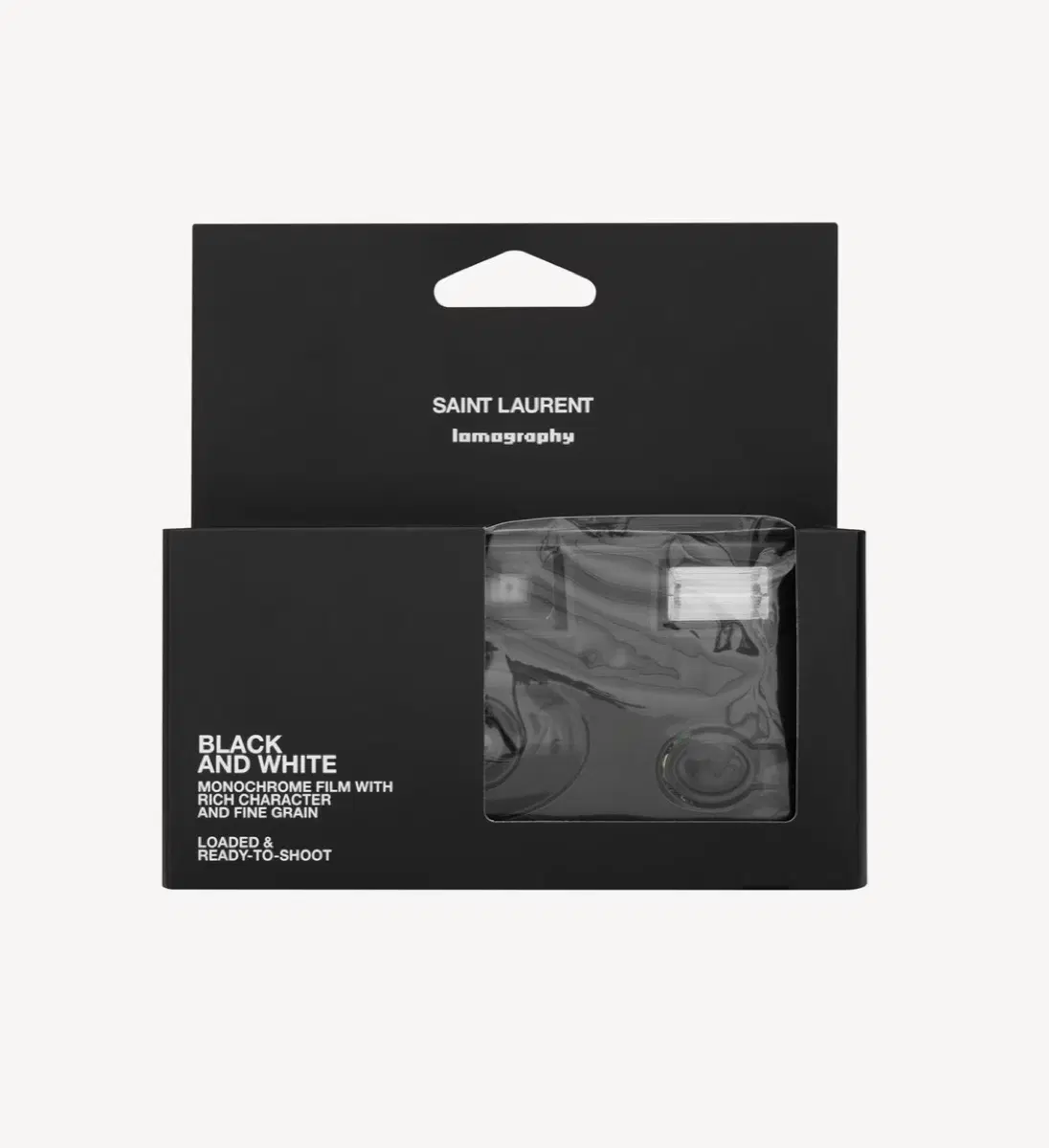 SAINT LAURENT x Lomography 리로더블 필름 카메라 블랙