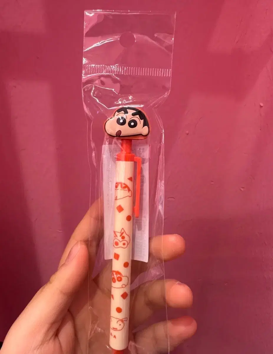 (미개봉) 짱구 캐릭터 볼펜 일본 정품 마스코트 다꾸 문구