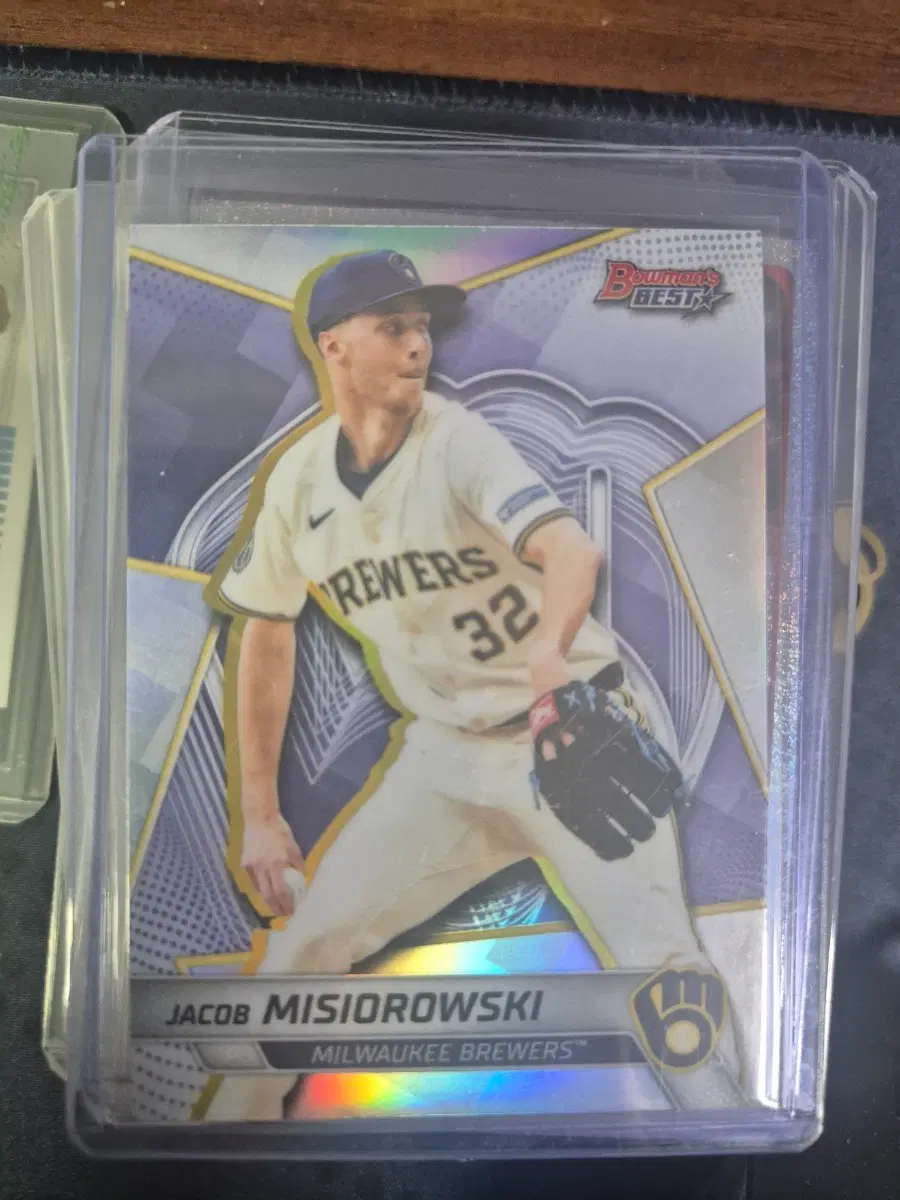 MLB 밀워키 브루어스 제이콥 미즈로우스키 야구 카드