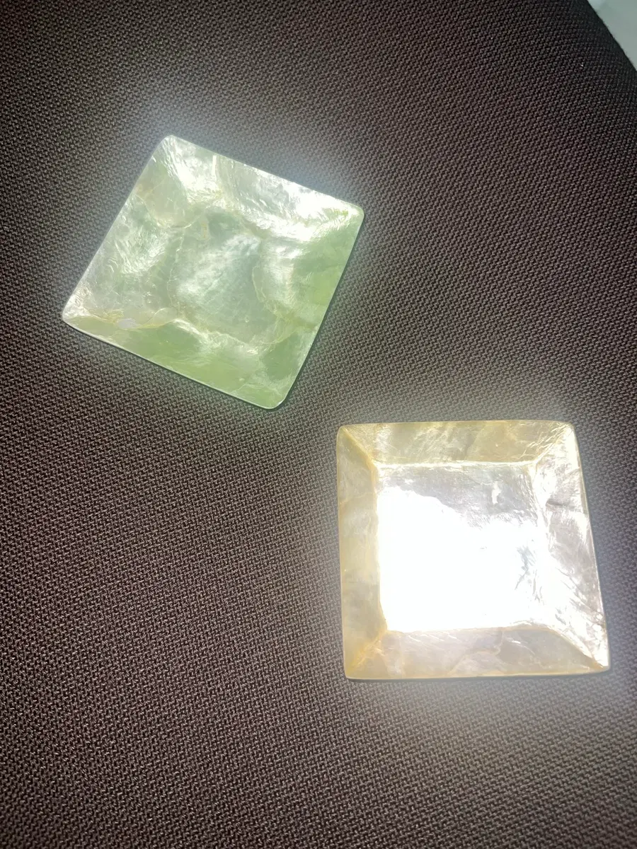 세트) 일본 자개 빈티지 접시 플레이트