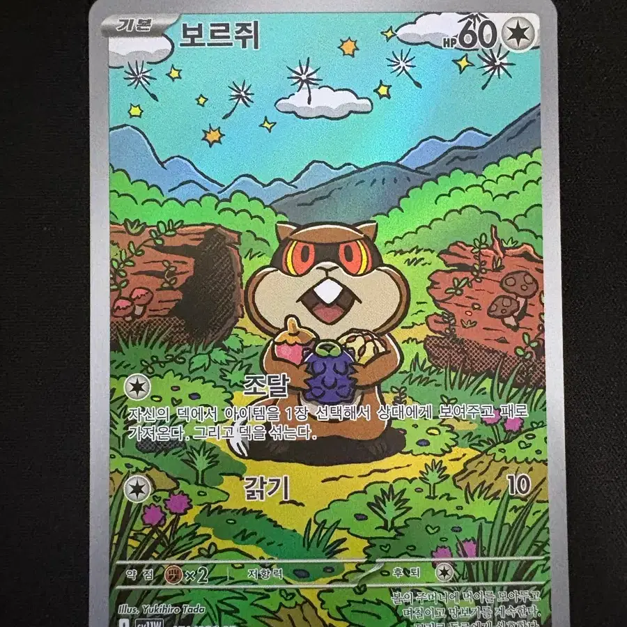 포켓몬카드 보르쥐 AR