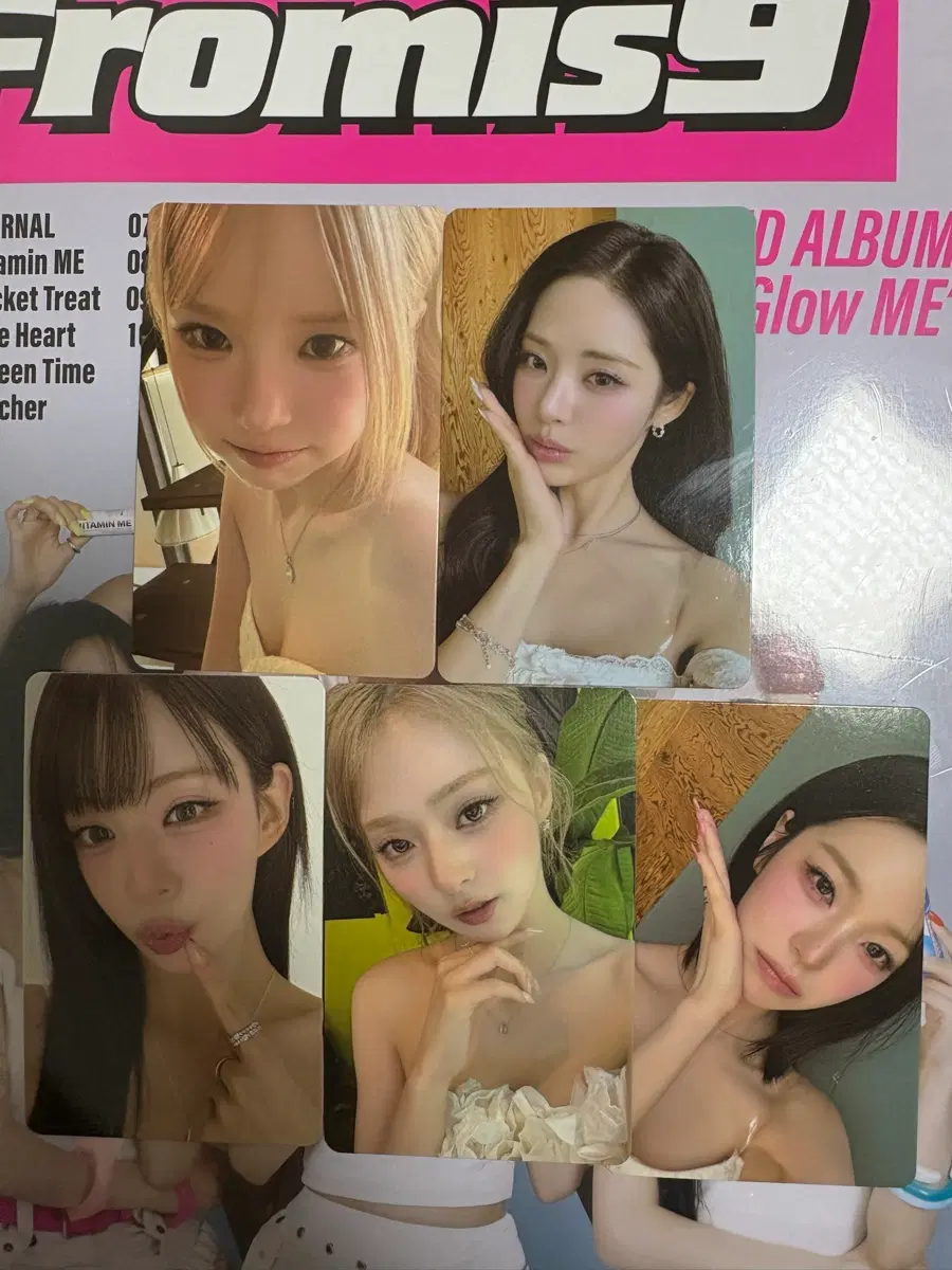 프로미스나인 콘서트 D-2 입장포카
