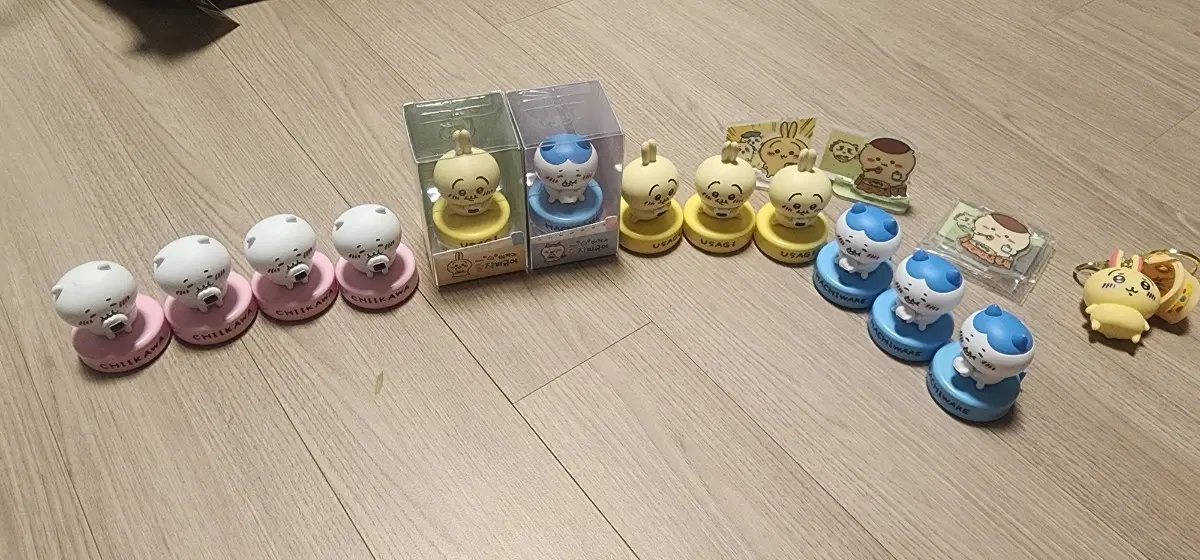 정품 먼작귀 치이카와 우사기 줄자 피규어