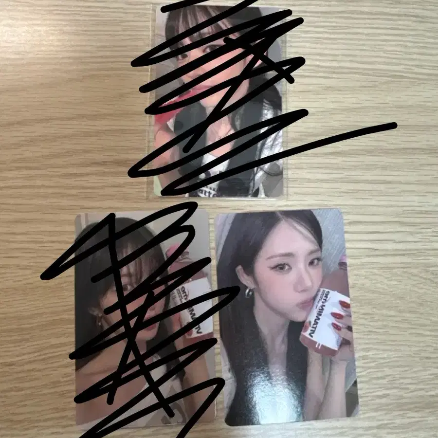 프로미스나인 포토북 핑크 포토카드