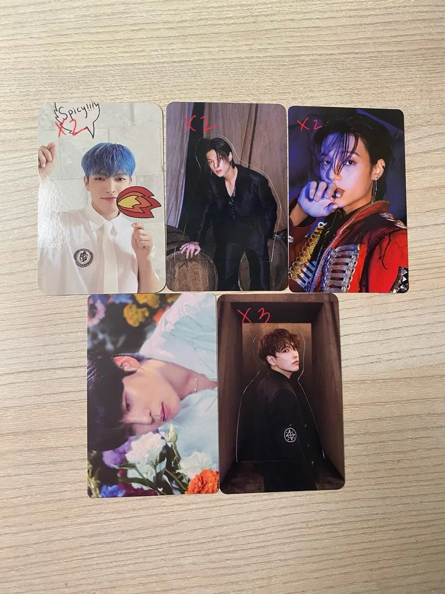 ATEEZ 에이티즈 홍중 우영 종호 민기 포카 양도 판매