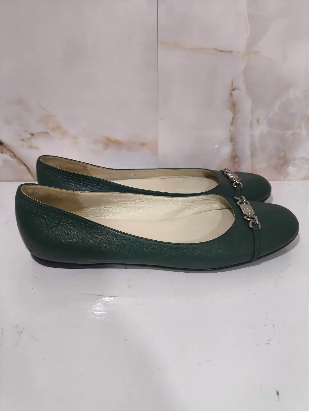 38.5 255mm Gucci flat shoes