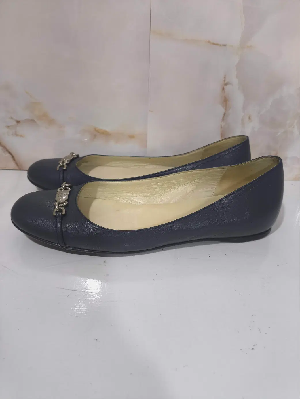 37.5 245mm Gucci flat shoes