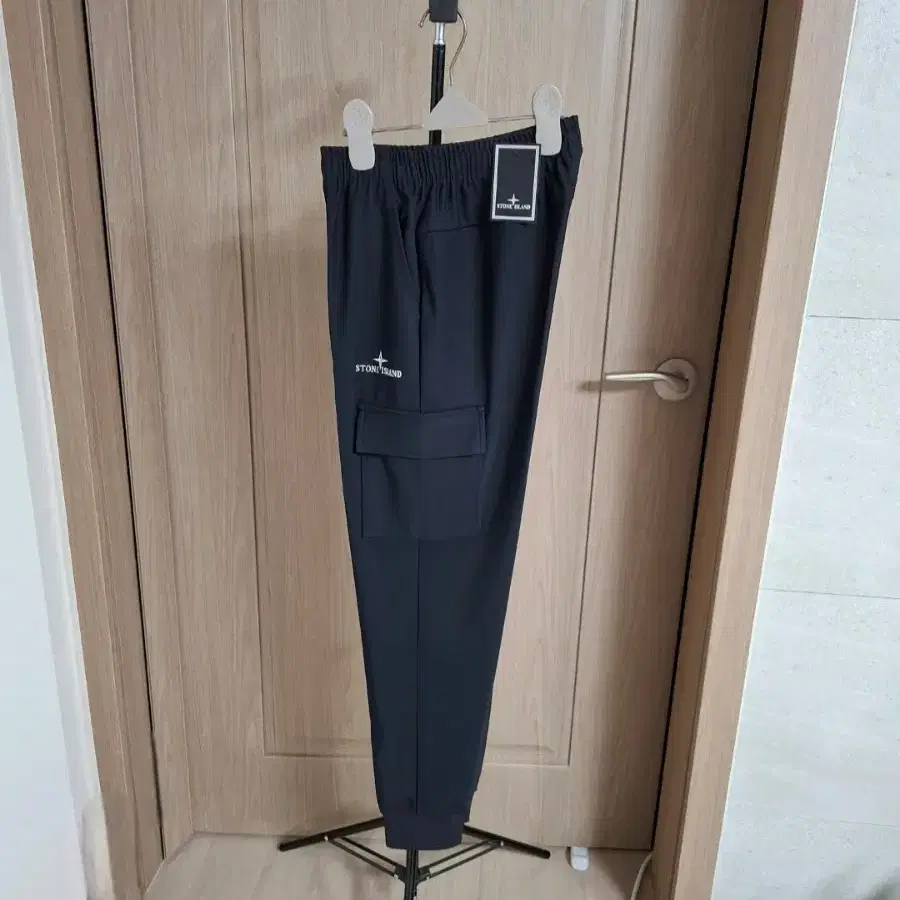 봄가을 건빵조거밴딩바지 블랙 95