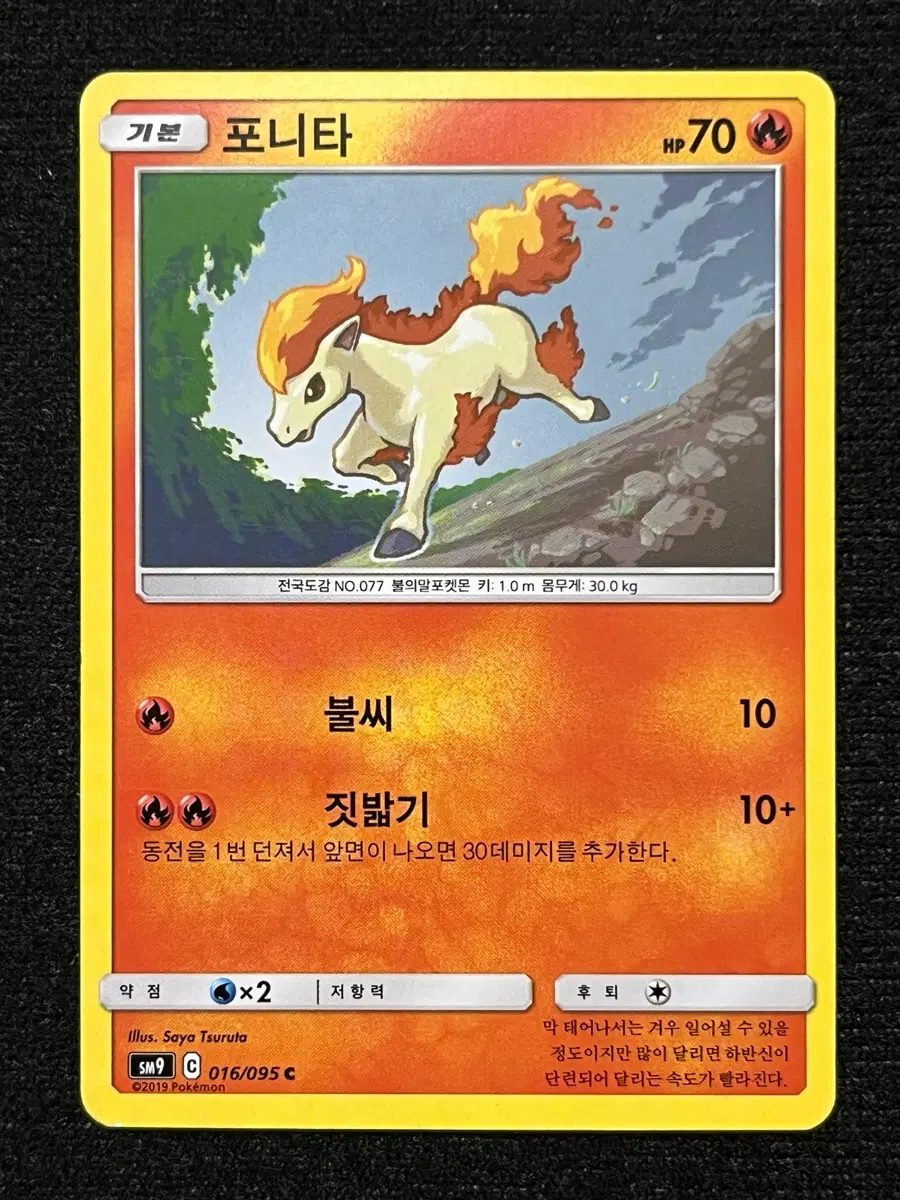 포켓몬카드 포니타 (sm9)-2019-