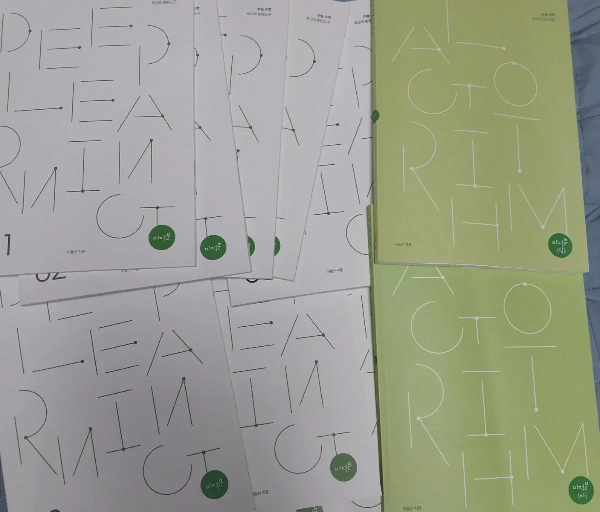 시대인재 이동선t 미적 자료(알고리즘+딥러닝)