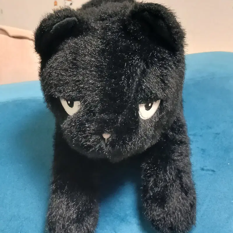 새상품 검정고양이 대형 인형