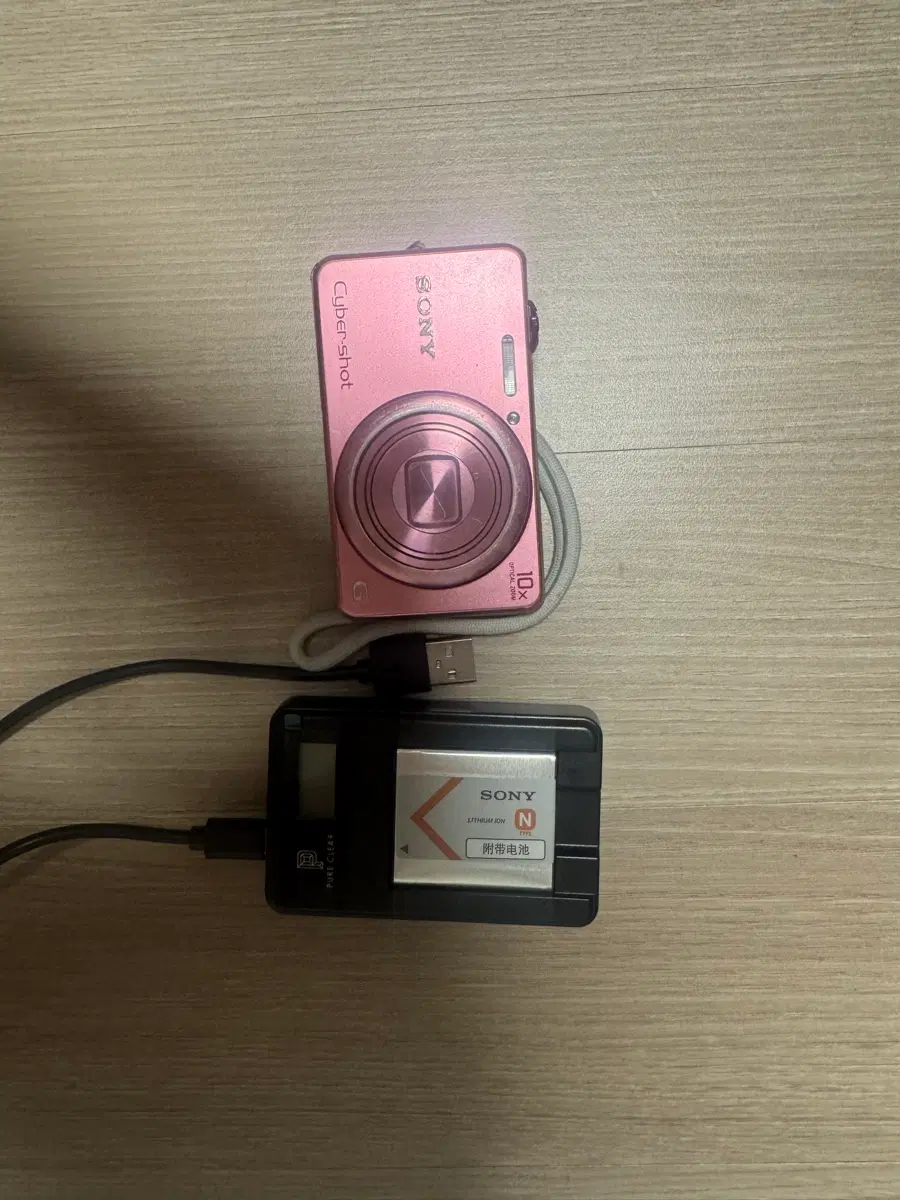 소니 사이버샷 dsc wx220 핑크 충전기 포함